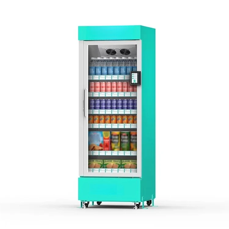 

Smart Retail Vending Machine Touch Screen Snack Drink Dispenser Commercial Automation