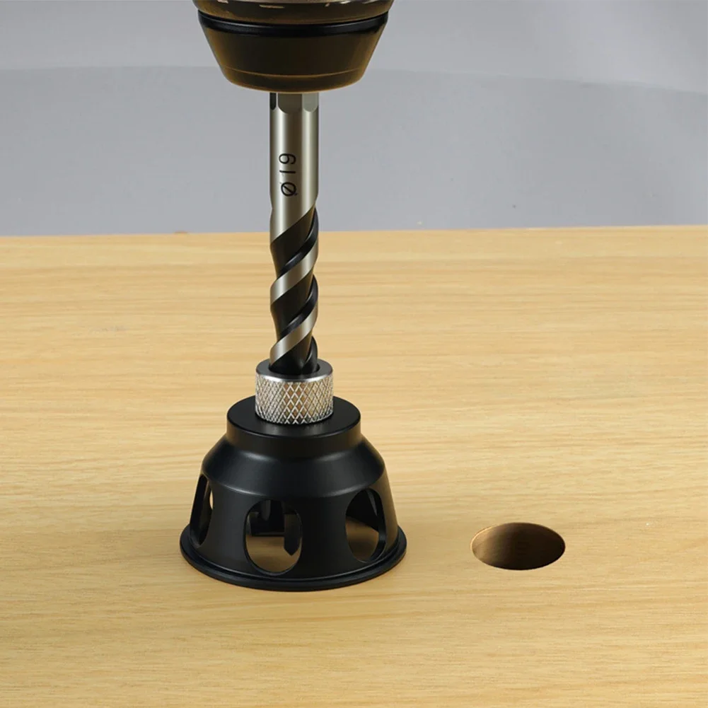 

DIY Обустройство дома Перфоратор из алюминиевого сплава Втулка Набор сверл 19 мм Удобная работа Компактный дизайн
