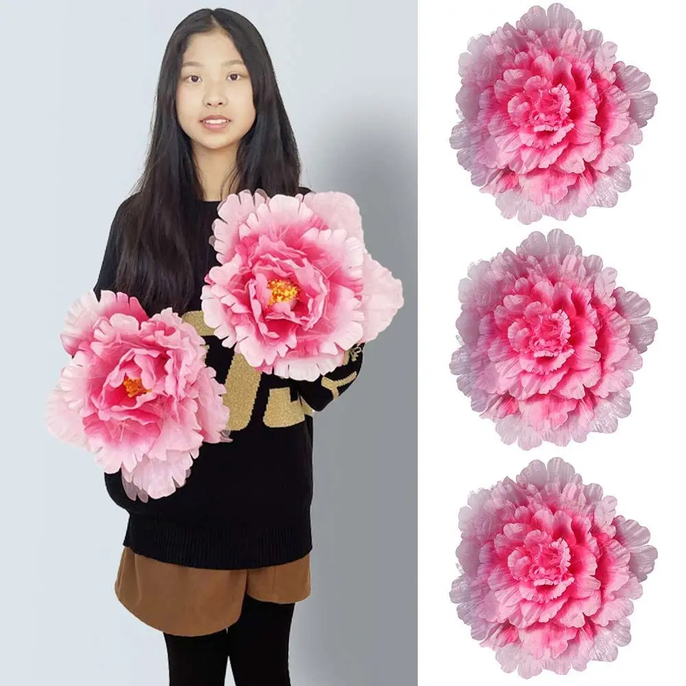 Children\'s Props Hand - flower Dance Props Dancing Props 30/40/50cm Peony Artificial Flowers The Simulation Flower