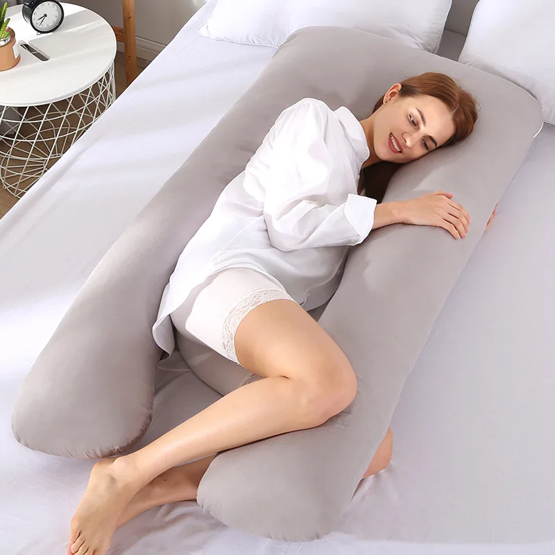 Multi-functional U-shaped Pregnant Woman Pillow Waist Side Lying Pregnant Woman Pillow Sleeping Artifact Clamping Leg Pillow