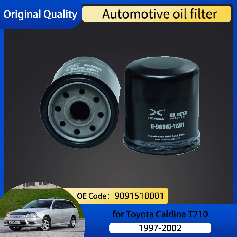 Oil Filter Element for Toyota Caldina T210 MK2 Avensis T220 1997 1998 1999 2000 2001 2002 9091510001 Oil Filtration Accessories