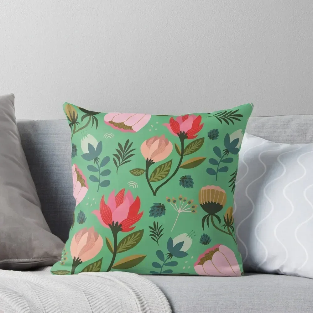 

Pretty Florals Throw Pillow christmas pillowcases Rectangular Cushion Cover Pillow Case Christmas Christmas Pillows pillow