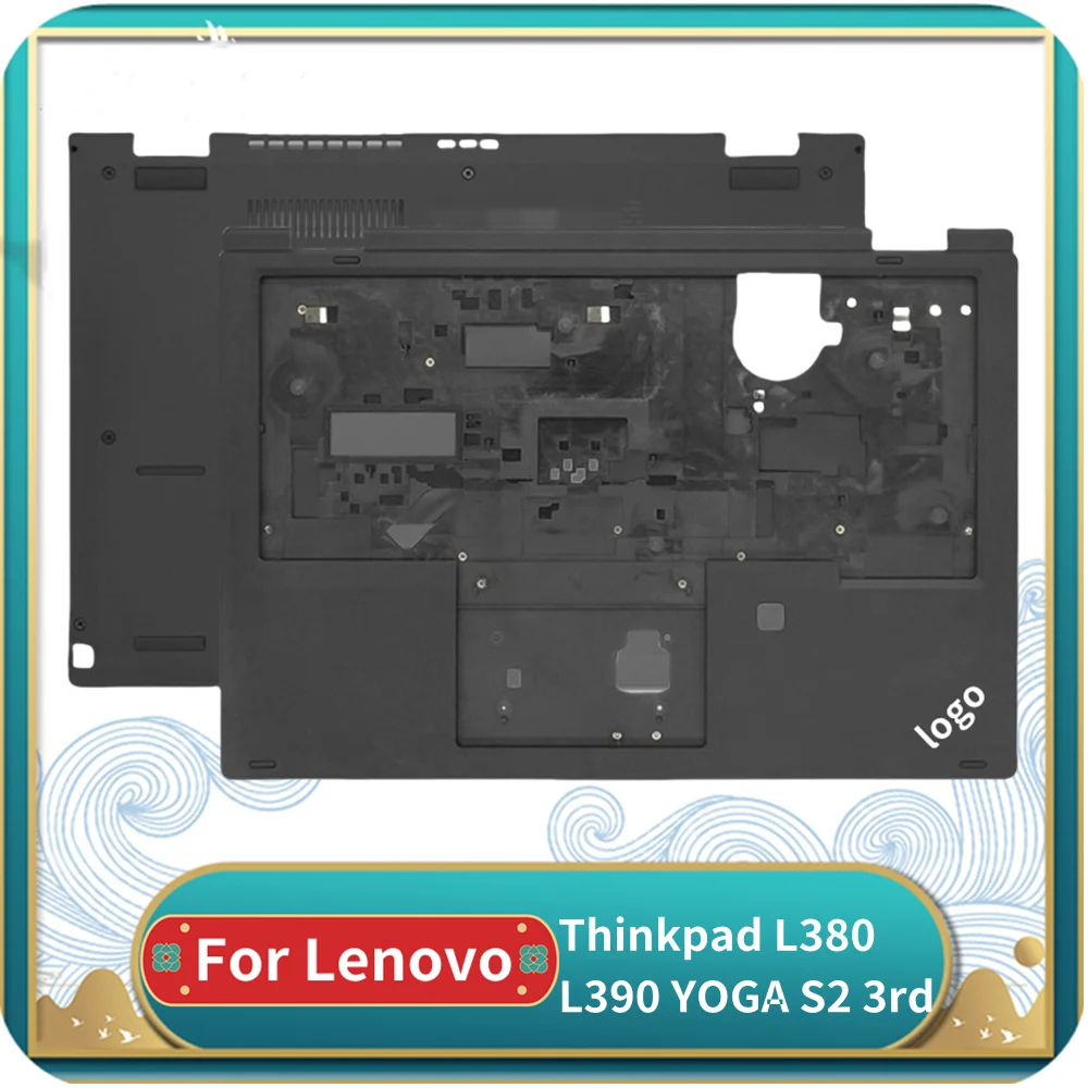 

NEW LCD Back Cover For Lenovo Thinkpad L380 L390 YOGA S2 3rd Laptop Front Bezel Palmrest Bottom Case Hinges Cover Top Case