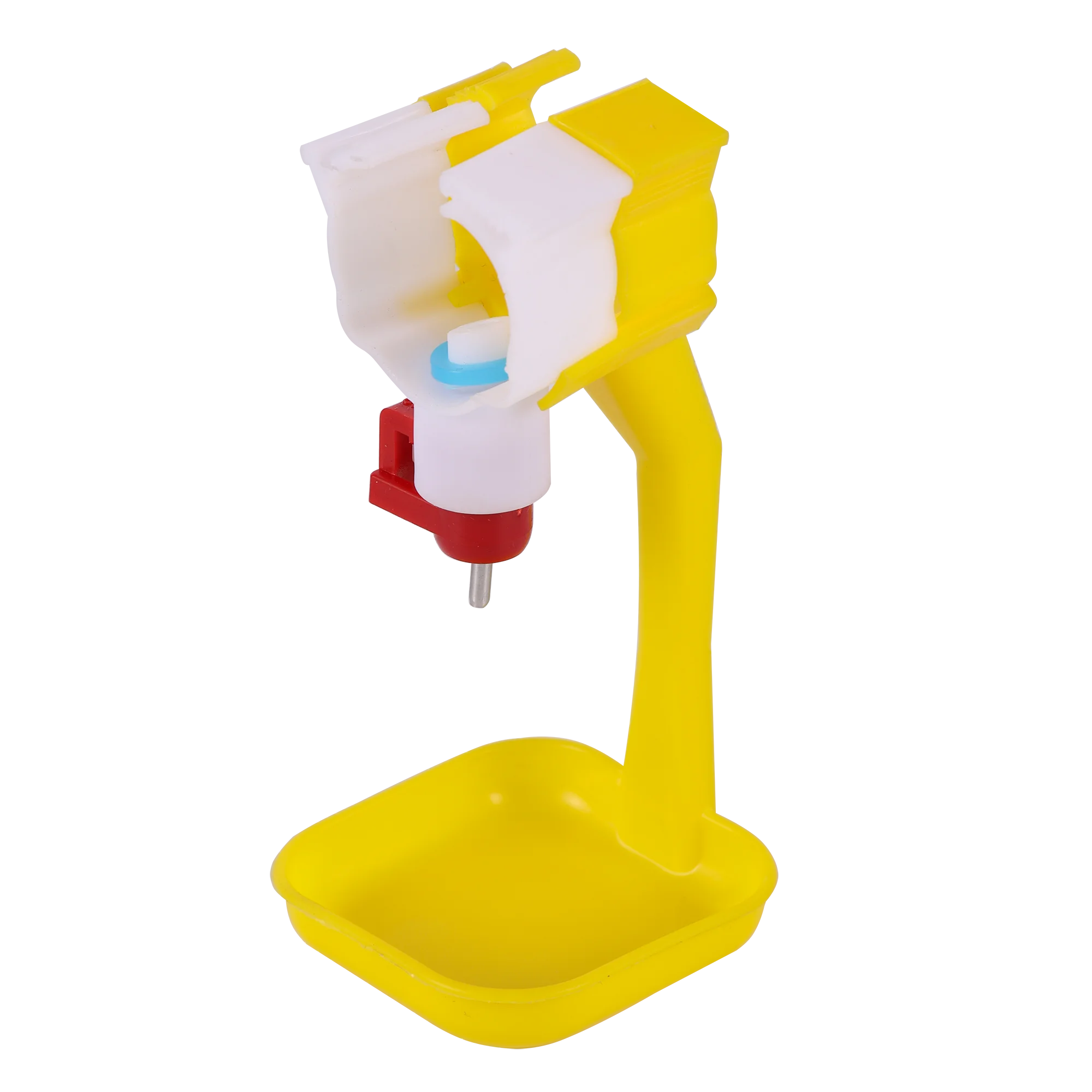 10 pcs Chicken waterer Feeder Automatic drinking cups Yellow crane Cup Poultry wide mouth drinking Ball nipple Chicken tools