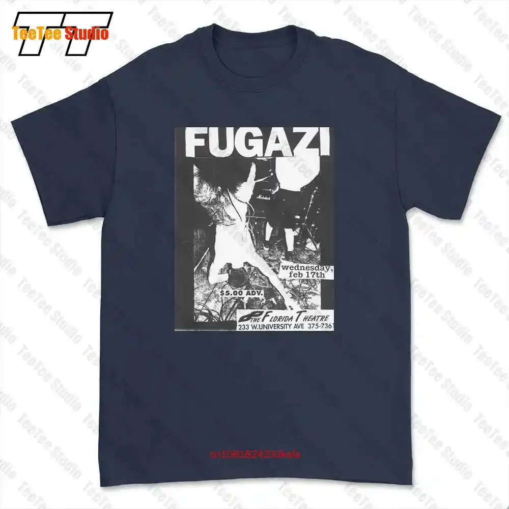 Fugazi Punk Rock Flyer T-shirt Tee 5152