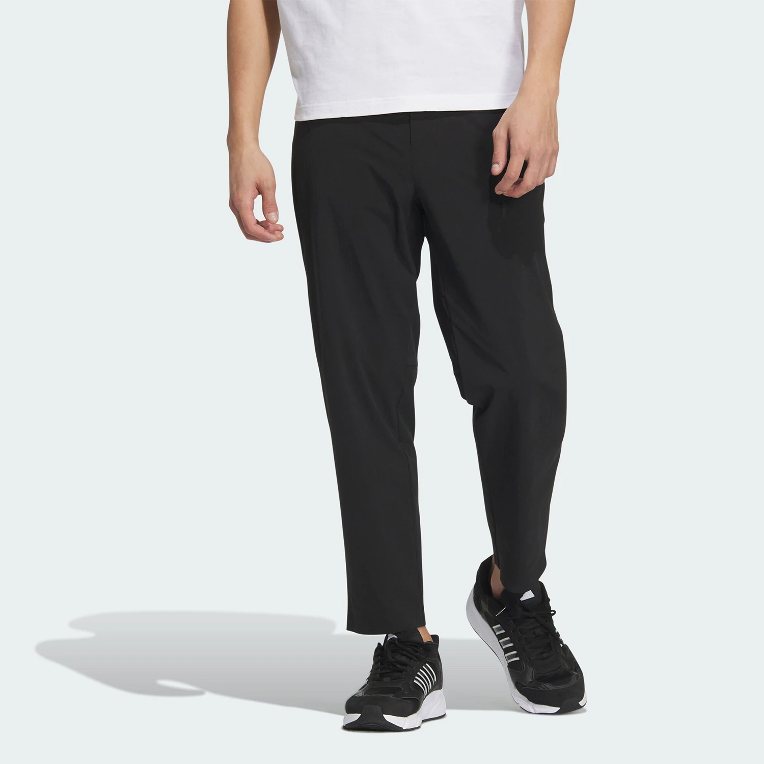 Adidas genuine summer new men's slim fit sports casual cropped pants JD5229