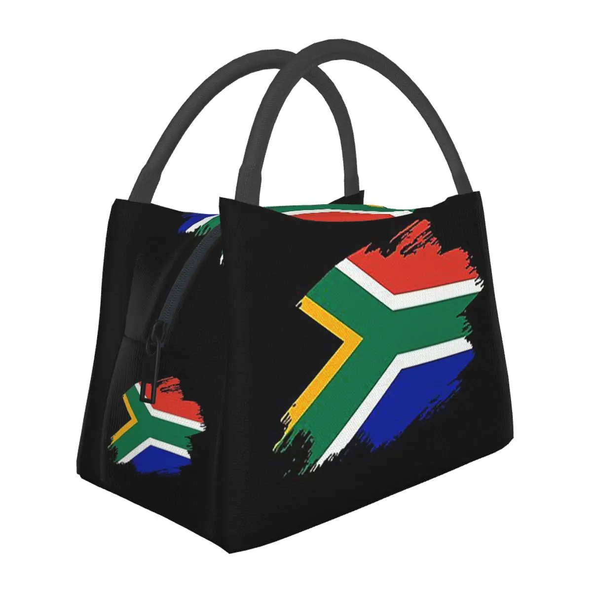 

Термосумка для обедов с изображением флага Южной Африки и символикой сборной Спингбокс для женщин, контейнер для пикника, термоконтейнер для еды, сумка-холодильник