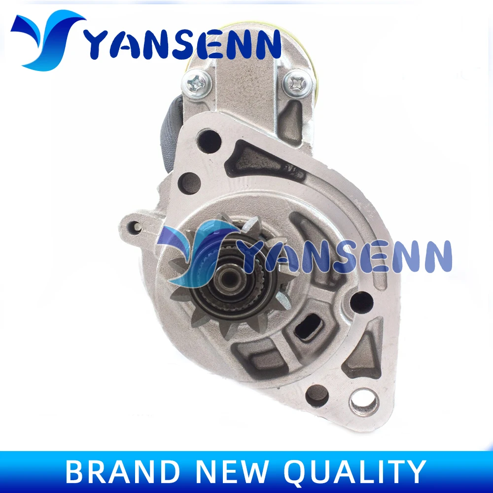 Motor de Arranque Nuevo para Nissan Cabstar Navara Pathfinder F24M D40 R51M 2.5 DCi DIÉSEL 2005-2010 YD25DDTi M008T76071 M008T76071ZE