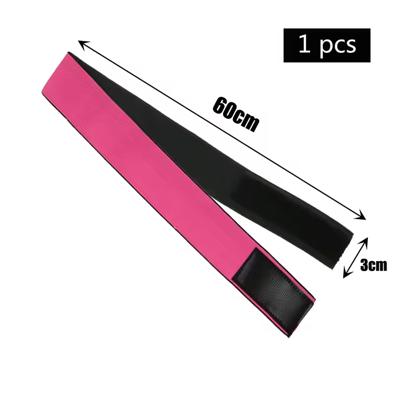 Fashion Hair Elastic Band For Wigs Adjustable Edge Scarf Elastic Headband With MagicTape for Women Lace Wigs - Image 12
