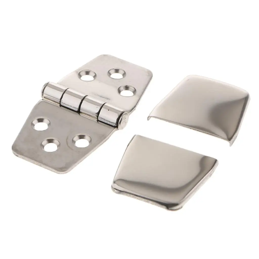 Marine Stainless Steel Hinge with Cover for Boat RV Door 1.5