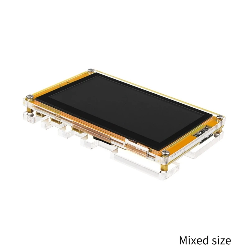 حافظة أكريليك للوحة تطوير ESP32 بشاشة ملونة مقاس 4.3 بوصة LVGL IPS