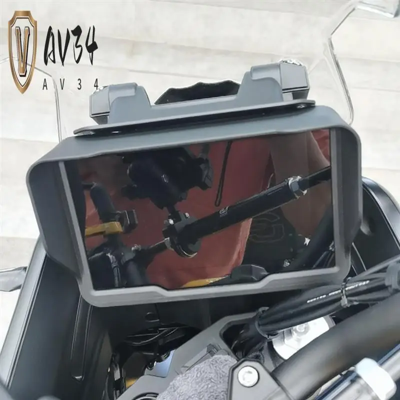 

AV34-Motorcycle Speedometer Sun Visor Cover Instrument Screen Sunshade Meter Guard For QJMOTOR SVT650 SRT750 QJ650 Replacement