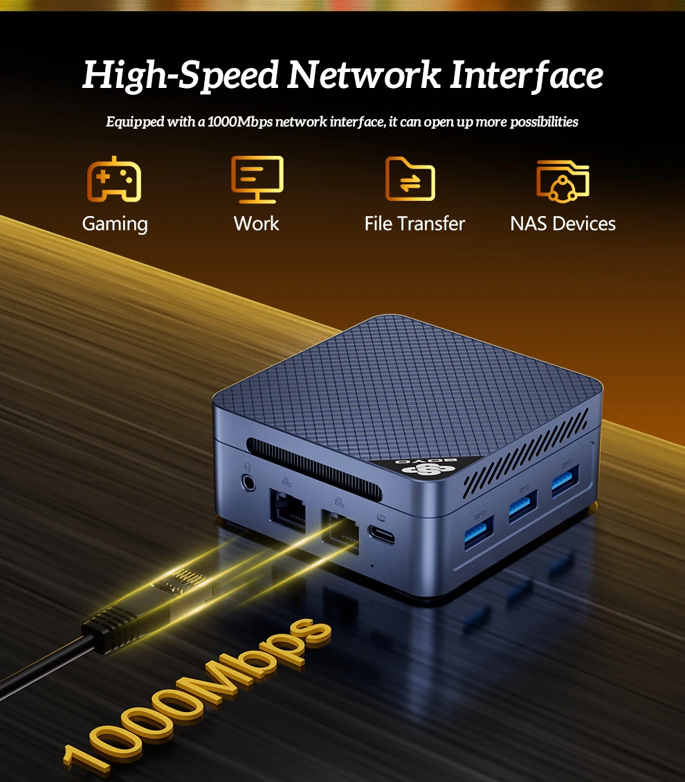 SOYO Mini PC M4 Mini Intel Twin Lake N150 CPU Windows 11 Pro Mini