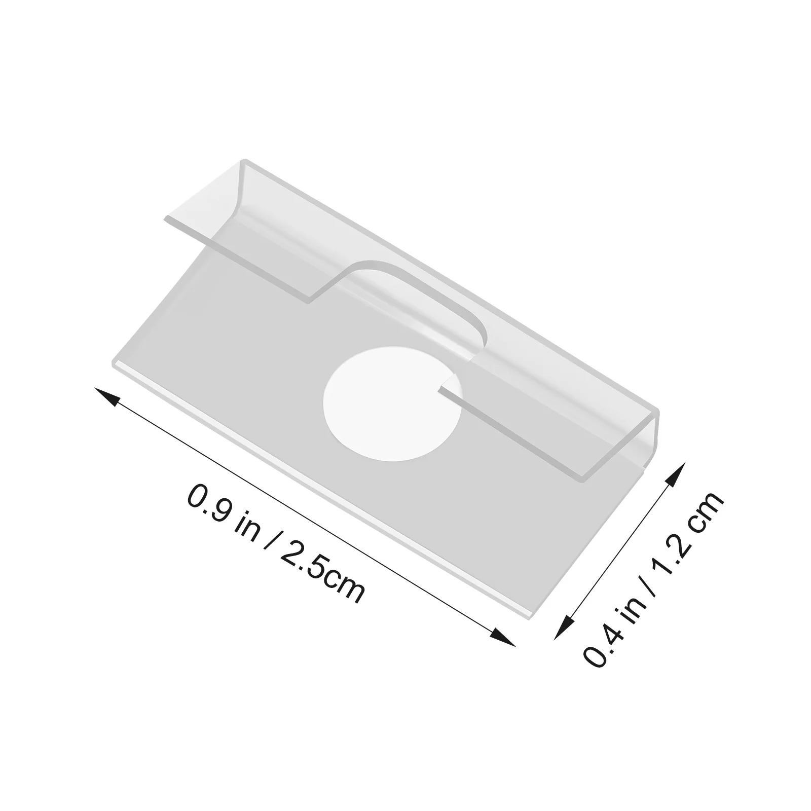 200 قطعة بولي كلوريد الفينيل لاصق مجوهرات عودة السنانير البلاستيك الشفاف الأذن السنانير ل القرط قلادة عرض متجر استخدام القرط عرض هوك #4