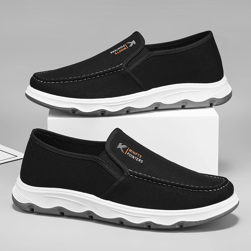 

Men Casual Shoes Flat Soft Breathable Comfortable Walking Shoes Anti Slip Wear-Resistant Daily Wear Skate Shoes for Man