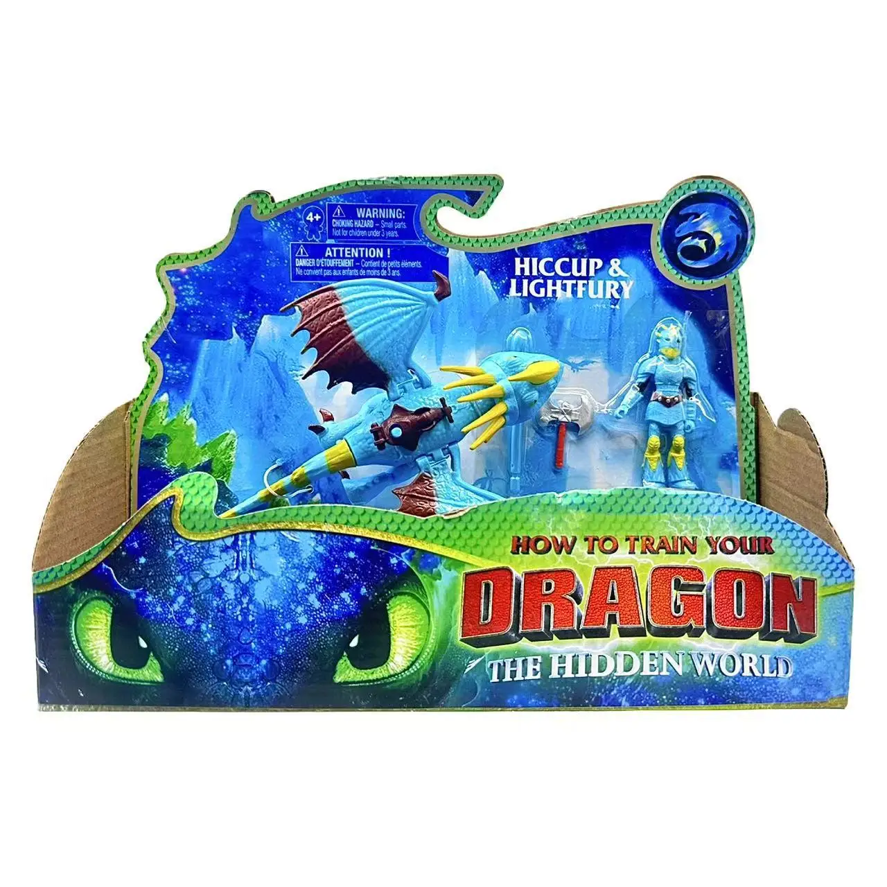 Cómo entrenar a tu dragón, set de figuras de dragón negro y dragón blanco, modelo coleccionable de PVC, juguete, estatua de dibujos animados, regalo, ¡en oferta!