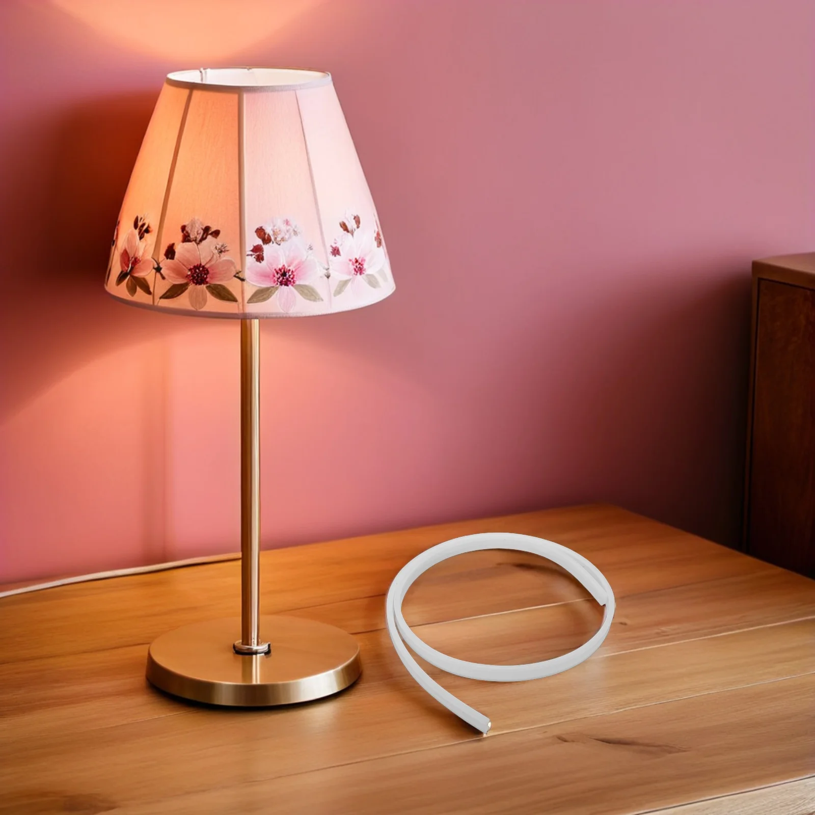 Curved 10Mm LED Light Strip Channel Diffuser Flexible PVC Casing for Even Light Distribution Dustproof Tape Lighting Track