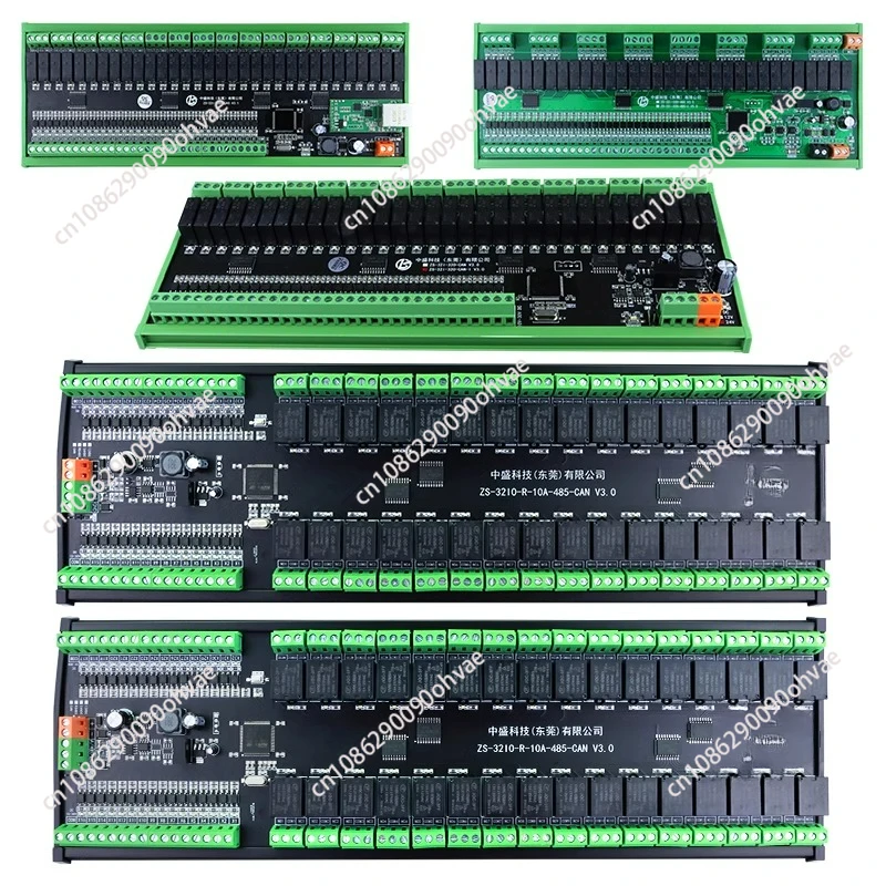 5A/10A 32-channel isolated relay output switch input IO expansion module PLC control