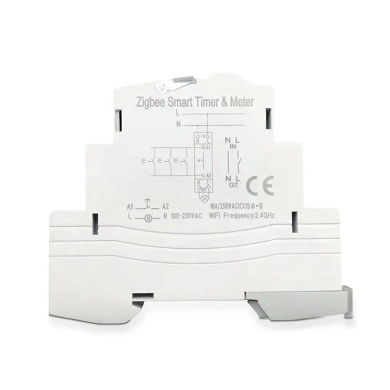 

[Superx&KND]2X ATMS 1602Z Smart Switch 16A Din Rail 1P Remote Control Timing Switch Smart Wireless Switch 220V Timing Switch