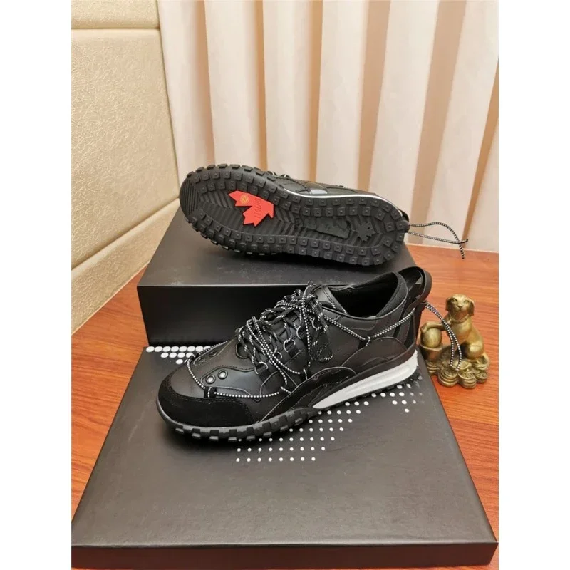 

Special Quality Dsq2 Designer Shoes Men Sneakers Leather Lace Up Casual Spring Flat ICON Man Vulcanize Shoes 5 Colors