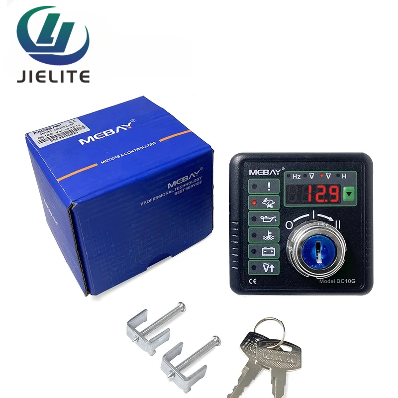 Mebay DC10G Multifunction Generator Engine Controller, Manual Start‑Stop Control Module, CE Certified Diesel Generator Spare Par