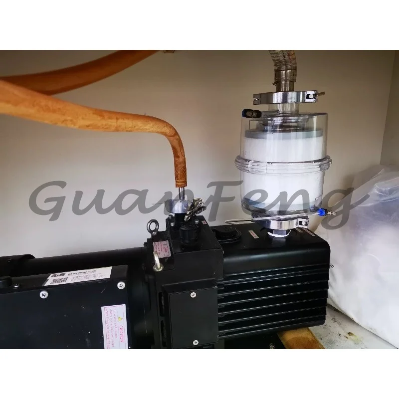 

Oil Mist Filter for Vacuum Pump, Fume Separator Exhaust Filter, KF25/KF40 Interface Type Y Replacement Accessory