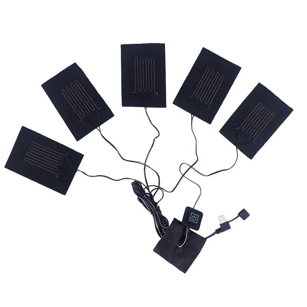 

Нагревательный лист из углеродного волокна 8*12 см. Эффективная технология нагрева. Интеграция для наружного ношения. Легкий нетканый материал.