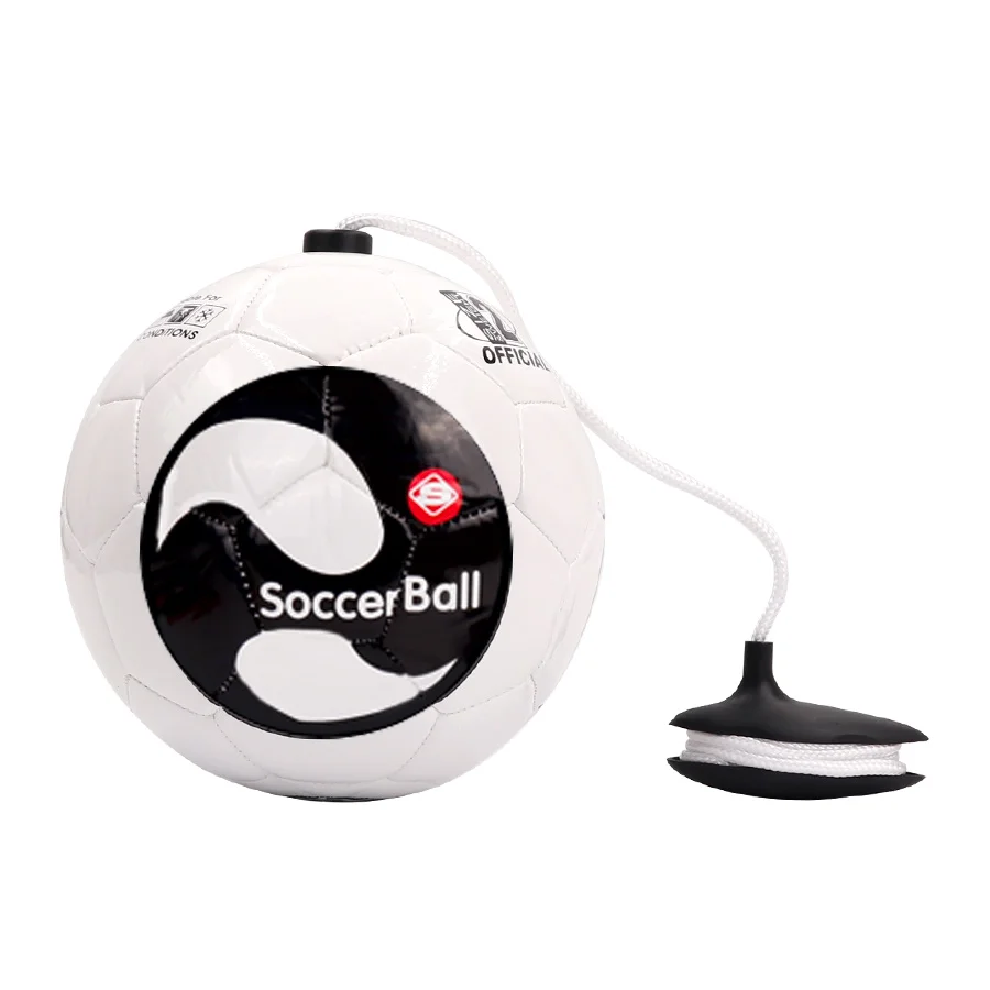 Soccer Ball adult Children Auxiliary Circling Belt Kids size2 Football Training Equipment Kick Solo Soccer Trainer Football Kick