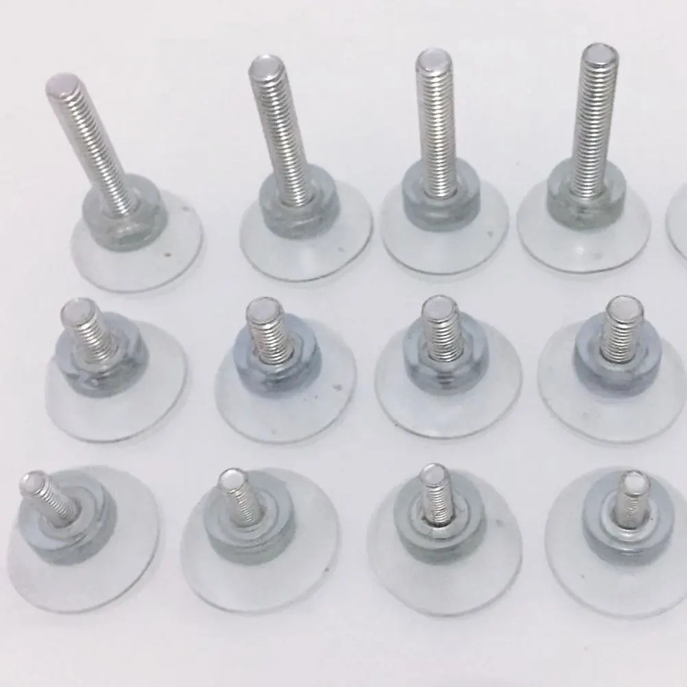 

6pcs Furniture Suction Cups PVC AntiCollision Glass Sucker Hanger Home Decoration Holiday Projects Strong Rubber Base NoScratch