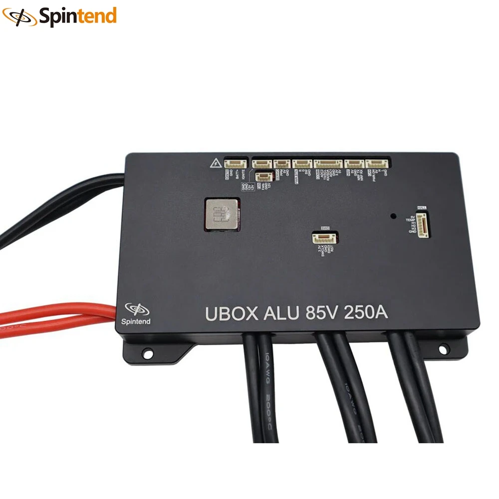 Spintend Single Ubox Aluminum Controller 85V 250A based on VESC compatible with 100V/250A Firmware for Escooter Ebike Onewheel