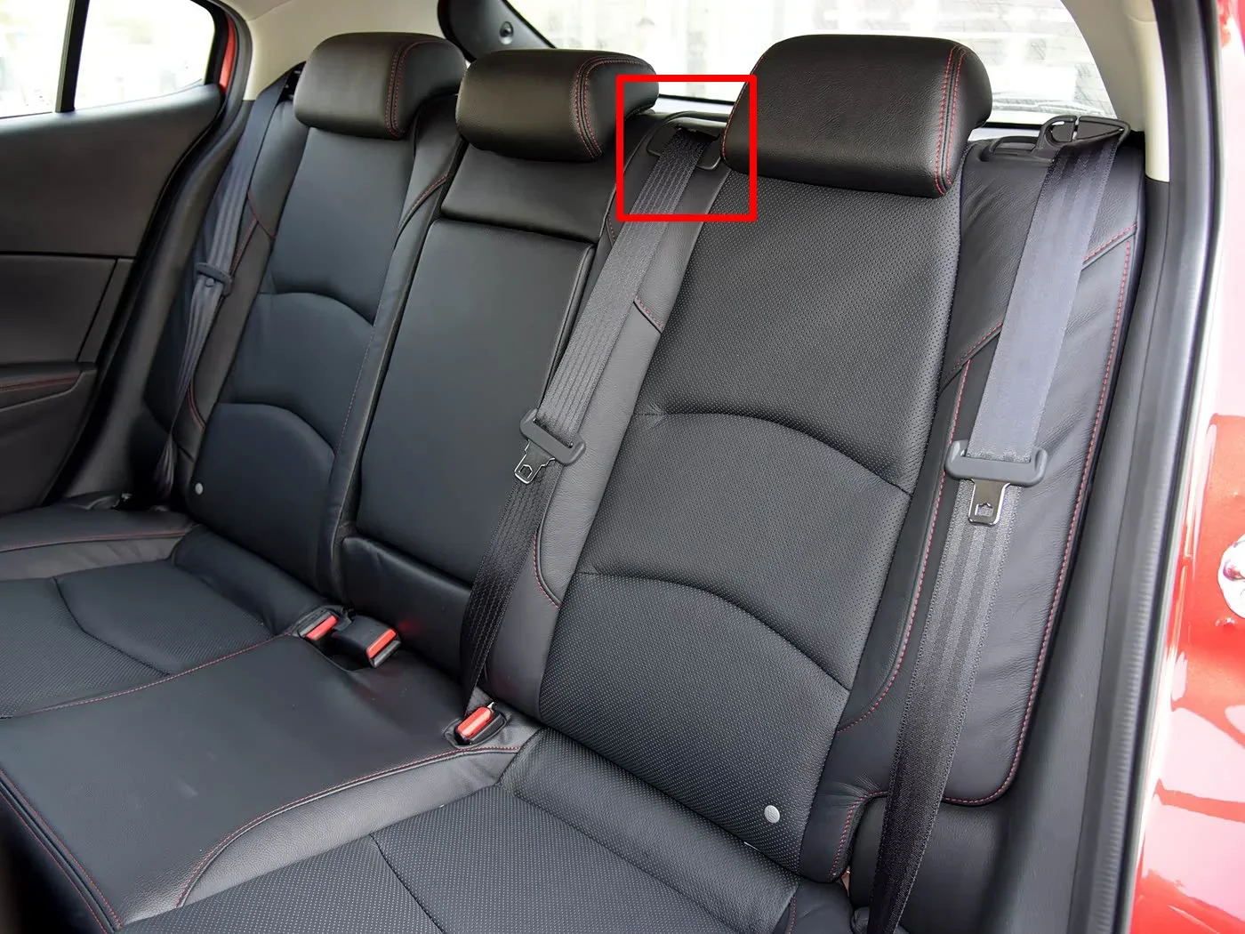 Spezieller Autositzbezug für Mazda 3 Axela 2014 2015 2016 2017 2018, PU-Leder-Sitzkissen-Schutz, Autositzbezüge – Detail 3