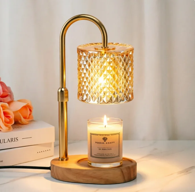 

Modern Candle Warmer Lamp,Dimmable Candle Lamp Warmerwith Timer,Birthday Gifts for Women Who Have Everything,No candles included