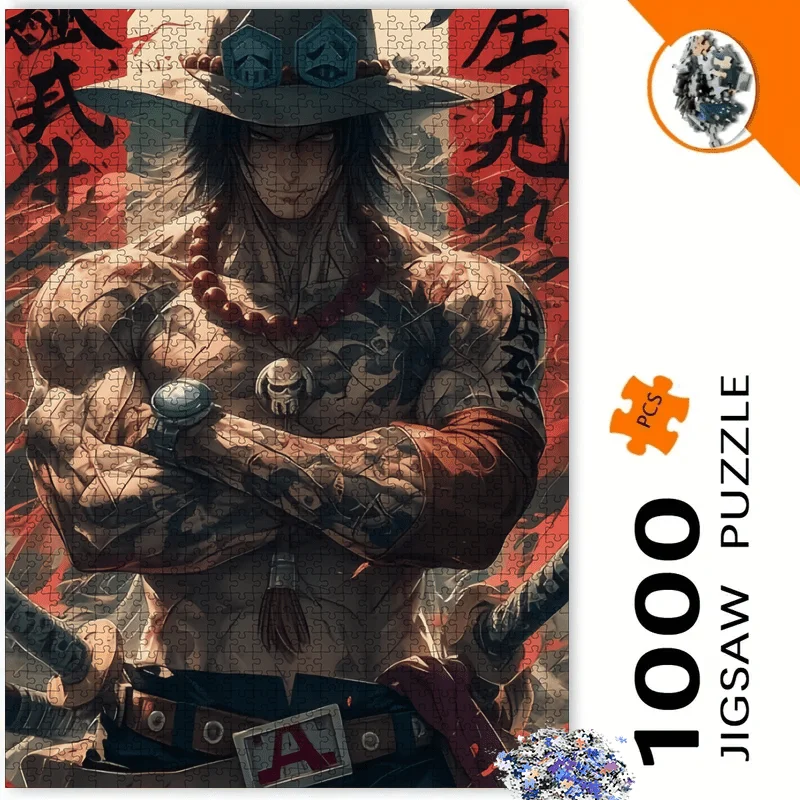 

Пазл-головоломка с аниме-дизайном, 500/1000 деталей, развивающая игрушка для детей, детские игры, рождественский подарок