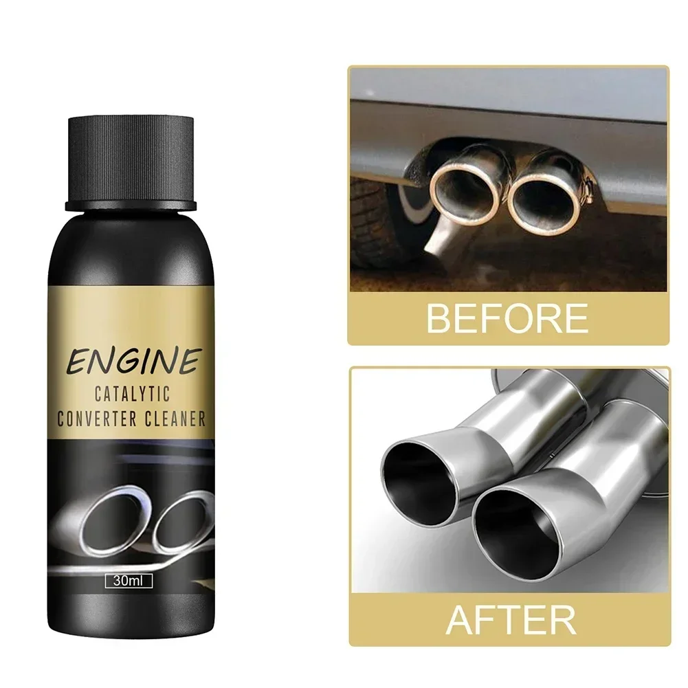 30ML Car Catalytic Converter Cleaner Deep Cleaning Multipurpose Engine Carbon Deposit Remove Automobile Cleaning Agent