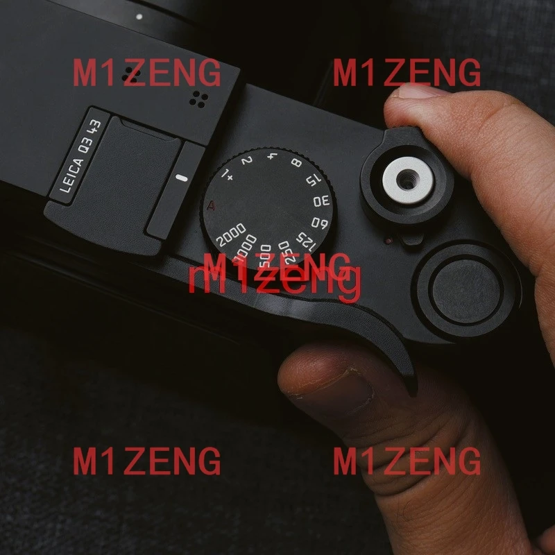 Q3 Finger Handle metel Thumb Up hot shoe hand Grip Hotshoe bracket adapter cover rest for LEICA Q3 43 Camera view 4