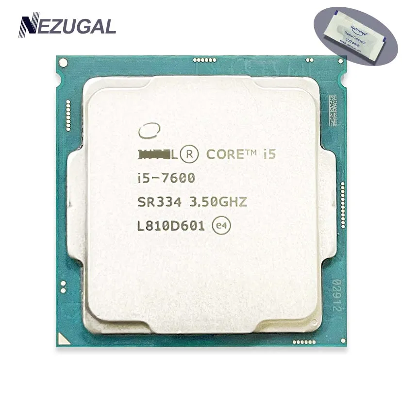 

I5-7600 i5 7600 3,5 GHz четырехъядерный четырехпоточный Процессор 6M 65W LGA 1151