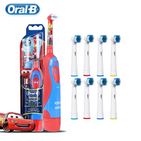 Oral B Electric Toothbrush for Kid Soft Brush Rotation Clean Teeth Brush For Kid Gentle Clean Teeth Waterproof Kid Tooth Brush