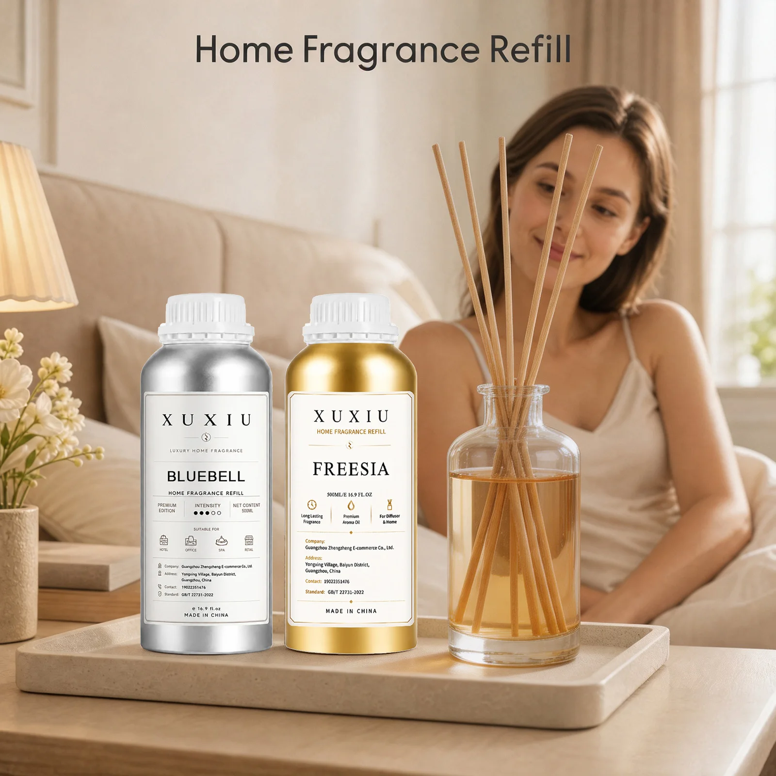 500ML Long‑Lasting Fire‑Free O - đánh giá và giá Home Fragrance Refill