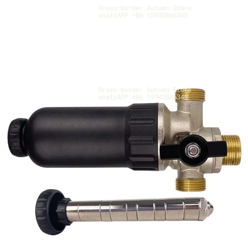 Accessories kit, dirt separation filter, hot water floor heating radiator, anti scaling agent