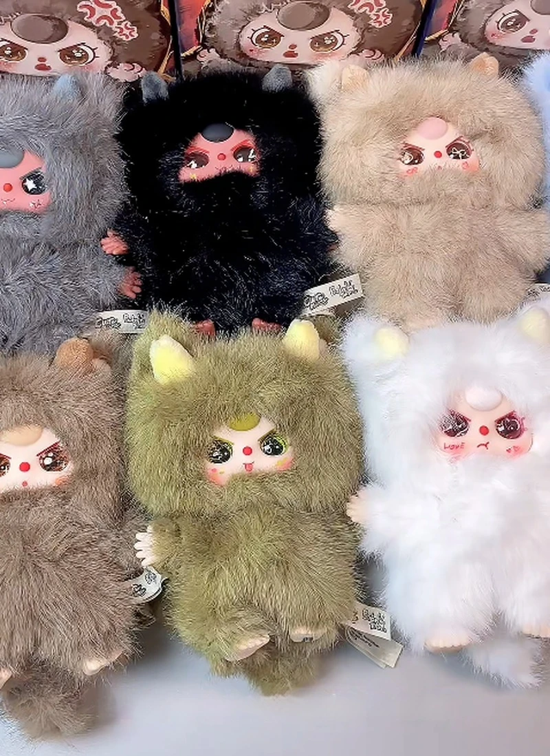 

Мягкая игрушка-брелок Baby Three, коллекционный подарок для фанатов, в стиле Ху Мингхао, мультяшный плюшевый кулон-подвеска, случайный выбор (слепая коробка)