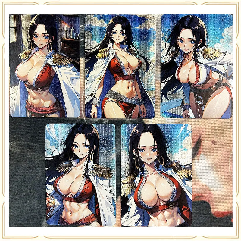 

Anime Goddess Story DIY ACG Fine Sexy Card ONE PIECE Boa Hancock Collectible Card Toys for Boys Christmas Birthday Present