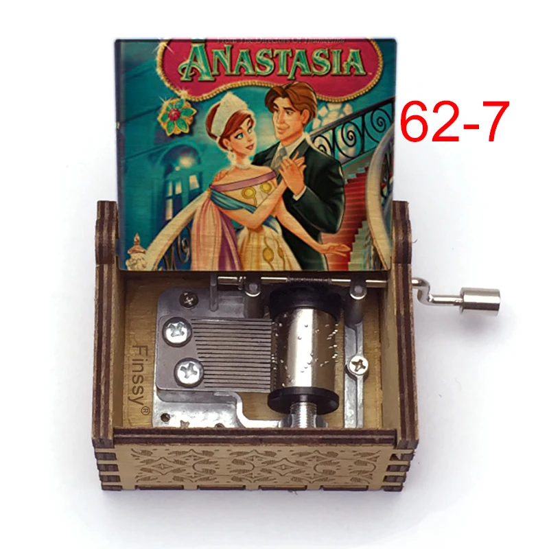 2021 Color Print Anastasia Music Box Music Theme Once Upon A December Birthday Gift Childrens Valentine's Day Friends Gifts