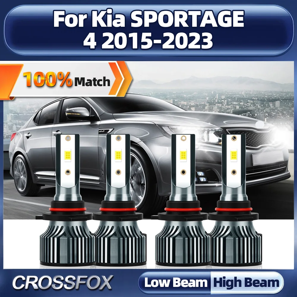 

40000LM Canbus LED Headlights 240W High Power Car Lights 6000K CSP Chips Auto Lamps For Kia SPORTAGE 4 2015-2020 2021 2022 2023