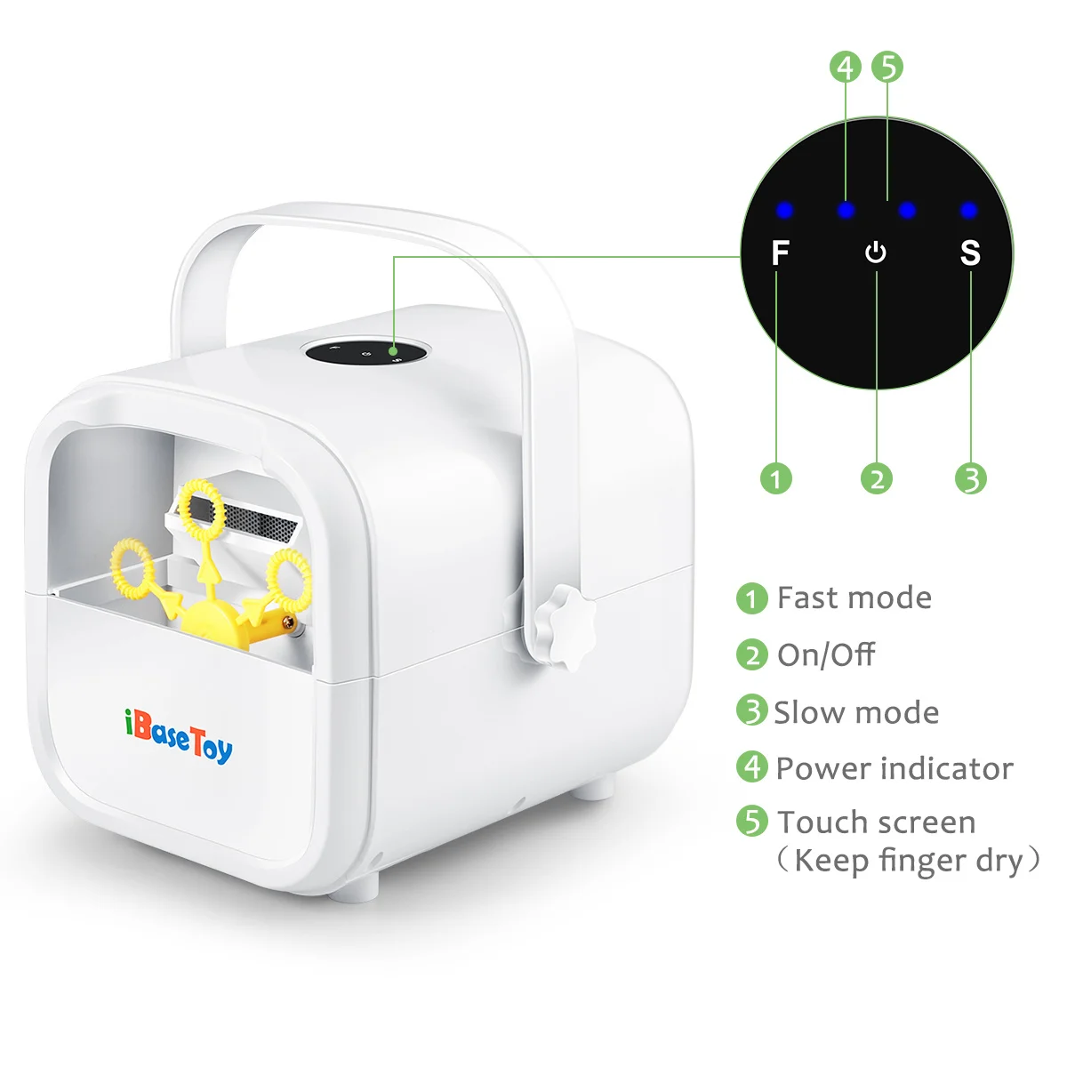 Tragbares Blasengebläse, automatische Maker-Maschine, Blasen für Hochzeiten, elektrisches Blasen