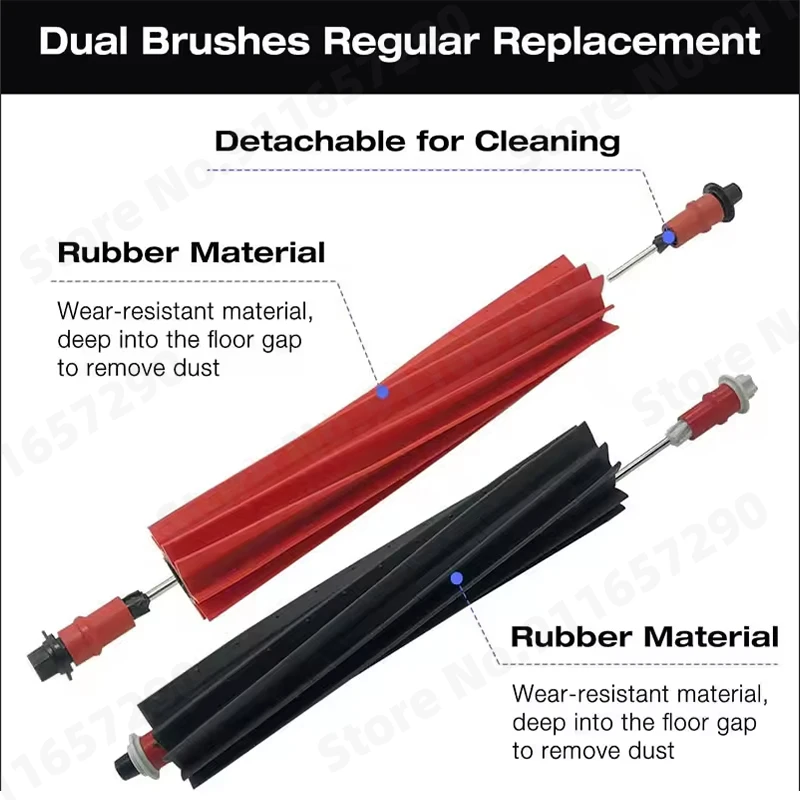 Replacement Main Side Brushes Mop Cloths HEPA Filters Dust Bags Spare Parts For Roborock S8 MaxV Ultra Robot Vacuum Accessories