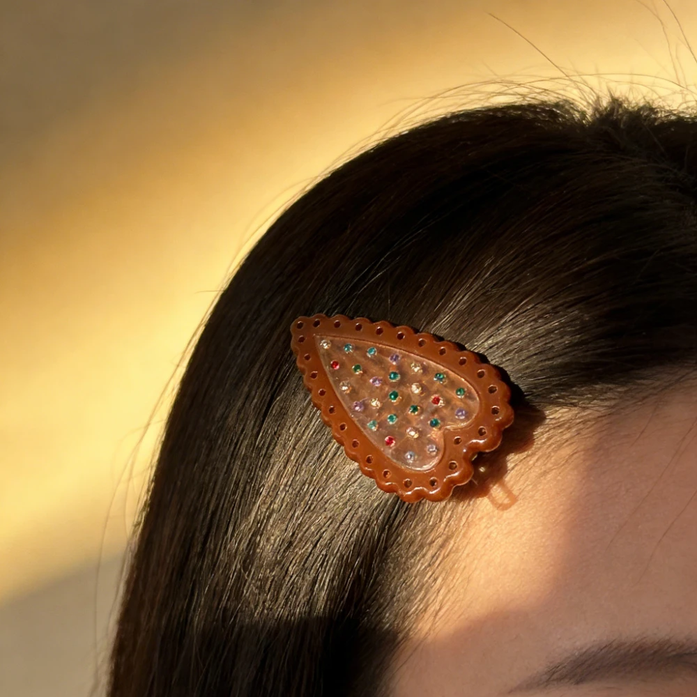 Rutschfeste Entenschnabel-Haarspangen mit Diamant-Punkten für Frauen, Haarspange für Stirn und Pony ohne Spuren, Seitliche Haarklammer, Haaraccessoires