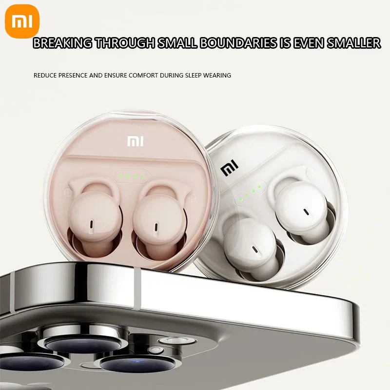 Xiaomi Headphones Q26 Bluetooth5.3 Sleeping Headphones Wireless Earbuds Invisible Comfortable Noise Canceling Headphones