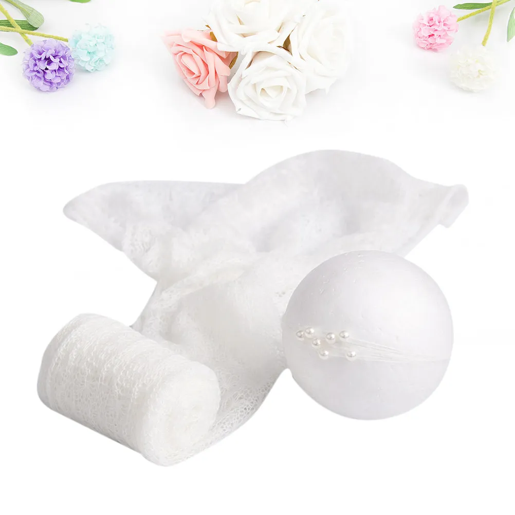 

Мягкая мохеровая пеленка-кокон с головным убором для новорожденных: идеальный набор для фотосессий и создания памятных моментов