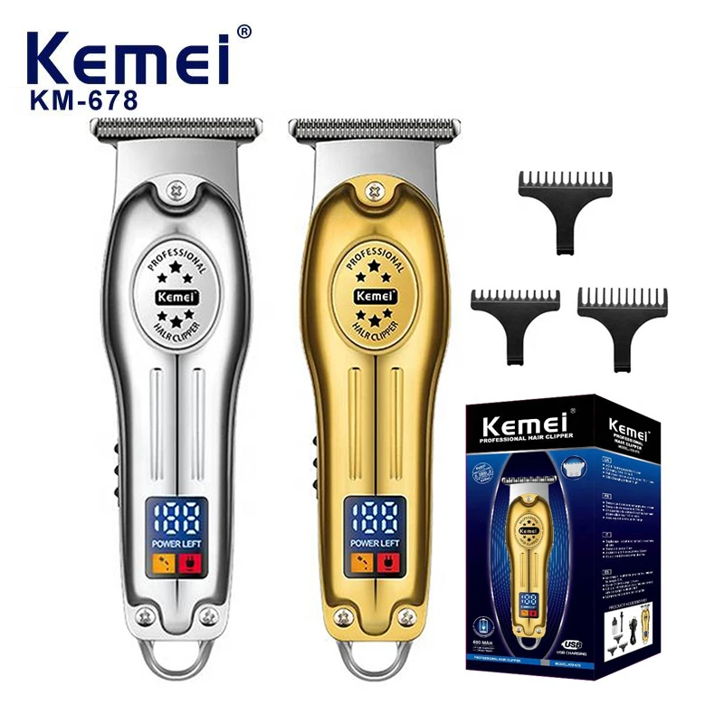 

Kemei 678, мини-электрические машинки для стрижки волос, мужские перезаряжаемые беспроводные парикмахерские машинки для стрижки волос, дорожные триммеры, портативные маленькие размеры