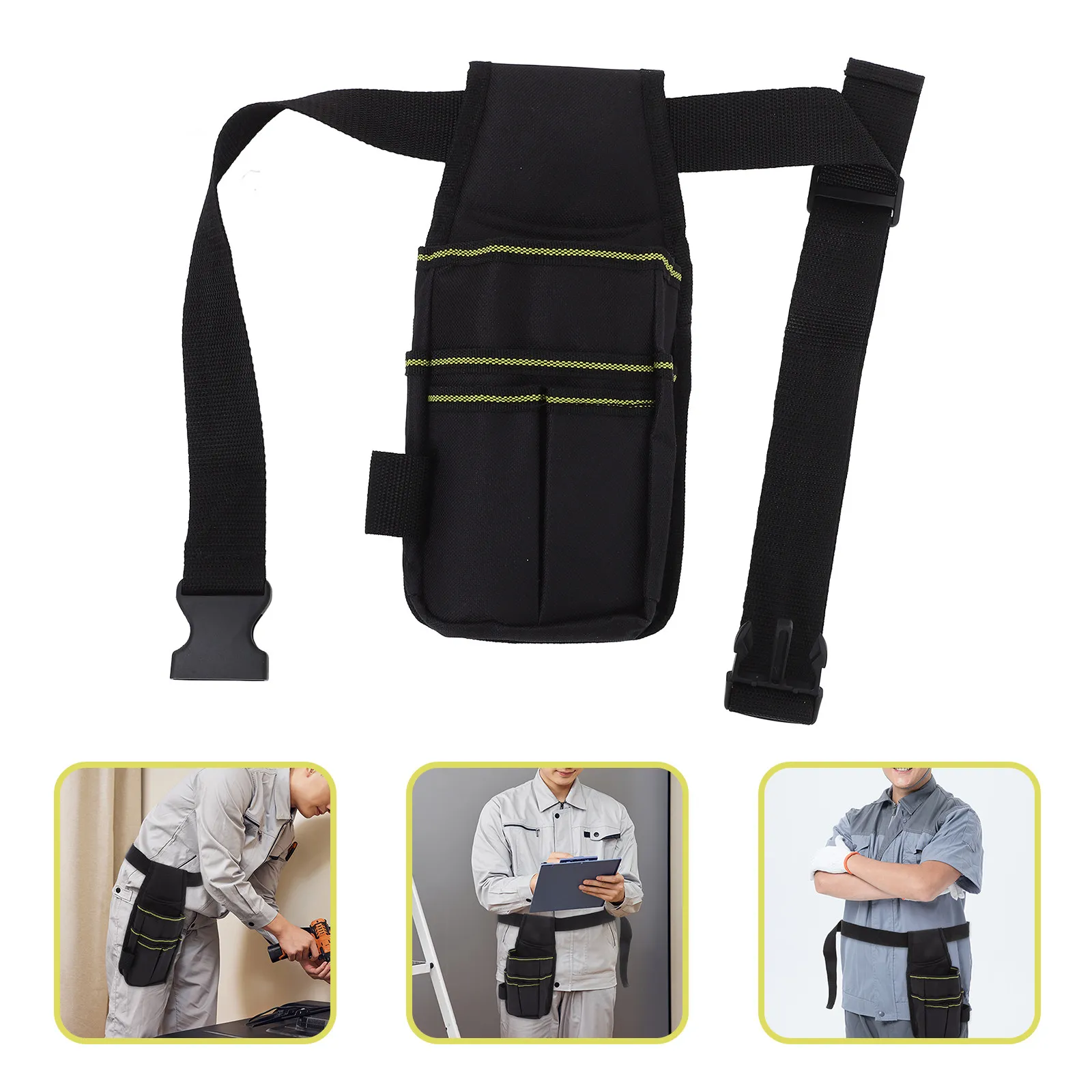 Tool Bag Storage Pouch Organizer Halloween Christmas New Year Belt Bag Tool Multi Pocket Tool Bag Bag Cleaning Tools Compartment